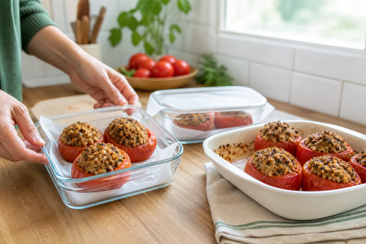 Congeler des tomates farcies : ce qui tient au froid