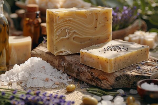 Quels ingrédients naturels sont utilisés dans la fabrication du savon sur l’île de Ré ?